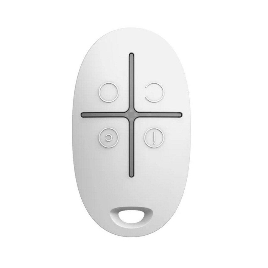 Брелок із тривожною кнопкою Ajax SpaceControl (white) 6267.04.WH1 Білий Харків - фото 1