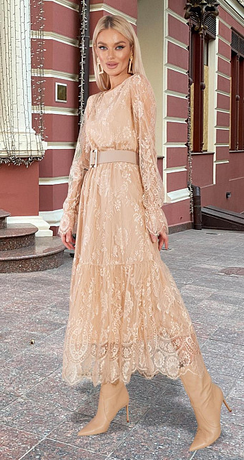 Гипюровое платье (48) Киев - изображение 4