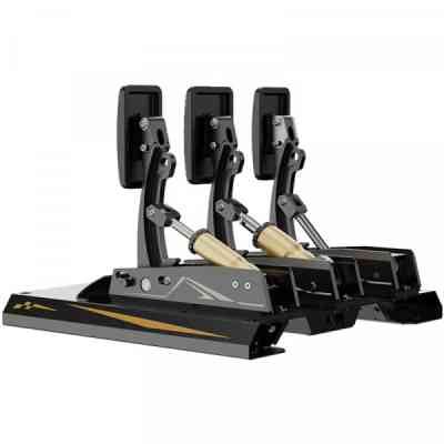 Педали игровые MOZA Racing CRP2USB тензодатчик 200 кг карбонова підставка Black (RS066_Moza) Винница