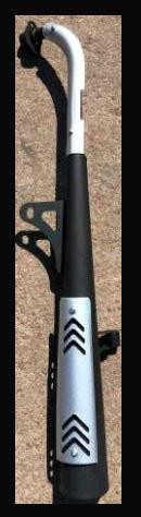 Глушитель   мотоцикл Альфа   (черный) Мукачево - изображение 1