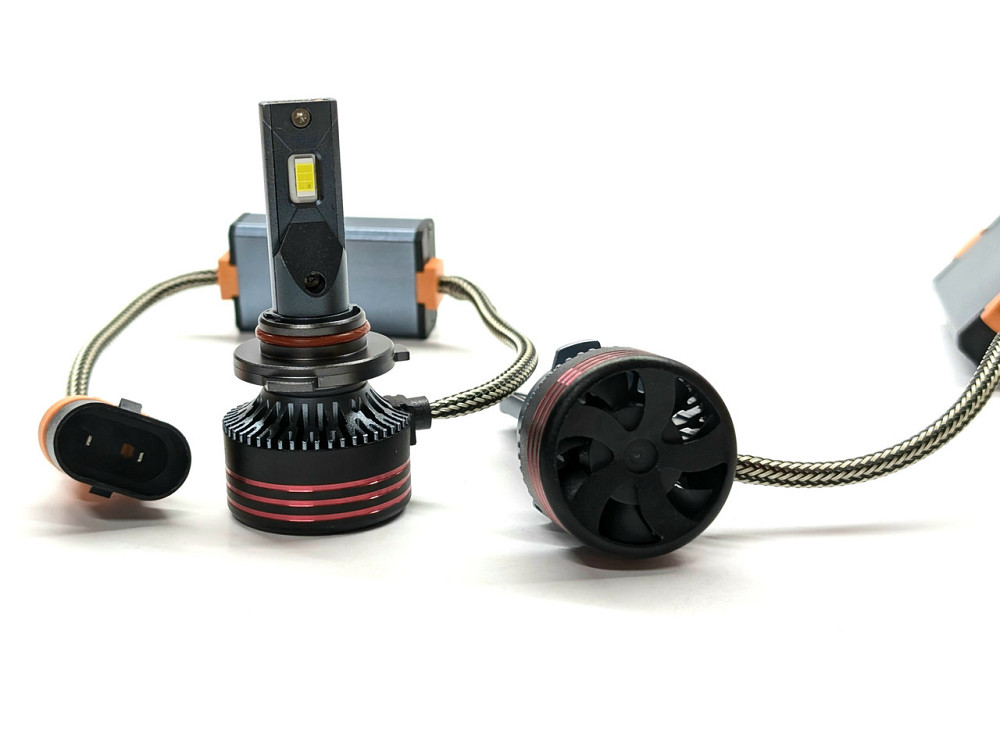 Комплект светодиодных ламп M8 PRO HB4 9006 (P22d) 55W Canbus 6000K 12000Lm 12/24V Харьков - изображение 2