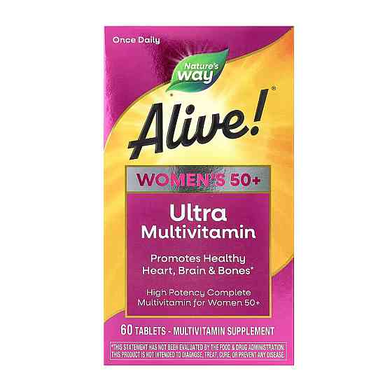 Вітаміни для жінок Nature's Way Once Daily Women 50+ Ultra 60 tabs Київ