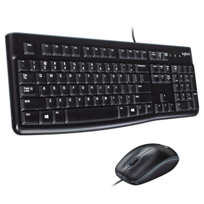 Комплект Logitech MK120 USB UA Black (920-002563) Вінниця - фото 1