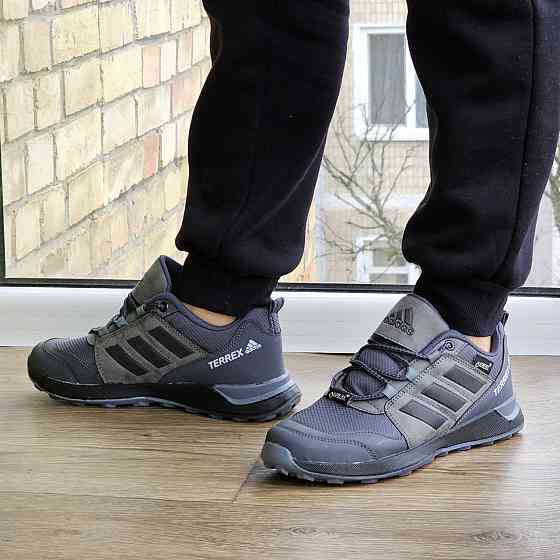 Кросівки Adidas Terrex Чоловічі Сірі Адідас Терекс (розміри: 40,41,42) Відео Обзо Дніпро