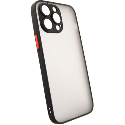 Чехол для мобильного телефона Dengos Matte iPhone 14 Pro Max (black) (DG-TPU-MATT-126) Винница - изображение 2