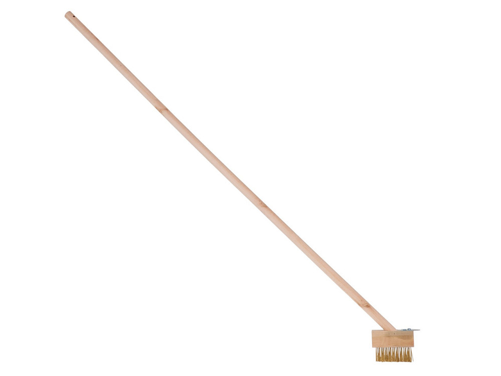 Щітка дротяна зі скребком для бруківки "Keltin" дерев'яна ручка Київ - фото 2