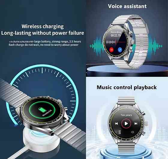 Смартгодинник. EIGIIS HX05 PRO. NFC. Compacc. Диктофон. Київ