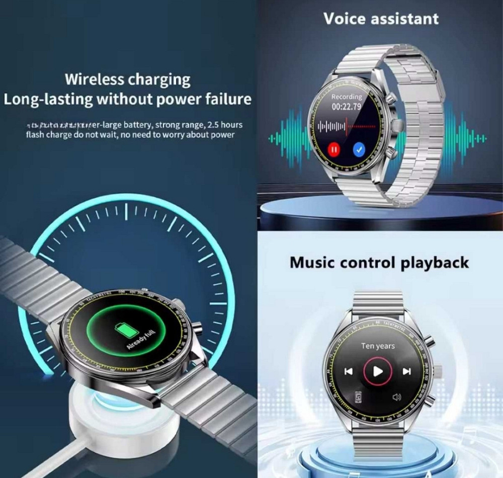 Смартгодинник. EIGIIS HX05 PRO. NFC. Compacc. Диктофон. Київ - фото 4