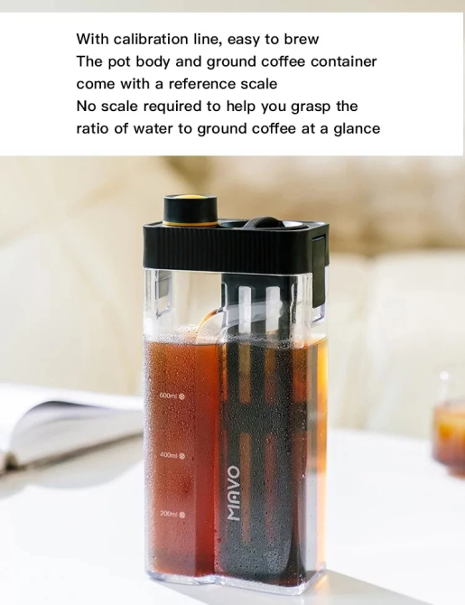 Кавоварка Mavo Crysbrick 800 мл Колд брю Вінниця - фото 4