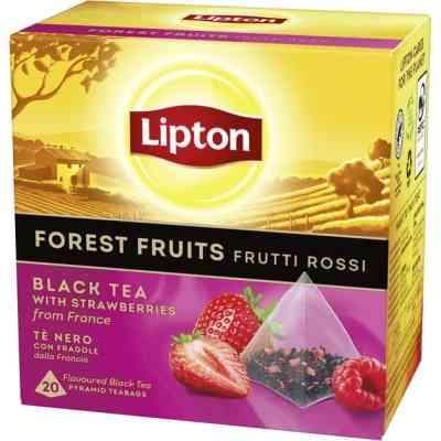 Чай Lipton чорний "Forest fruit" 20 пакетиків (5063270110881) Вінниця