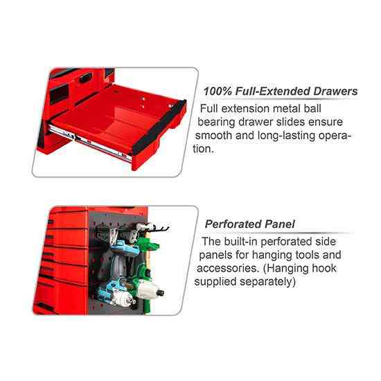 Выдвижной ящик двухсекционный модульный для TBCE0202 TOPTUL TEAK4601 Чернигов
