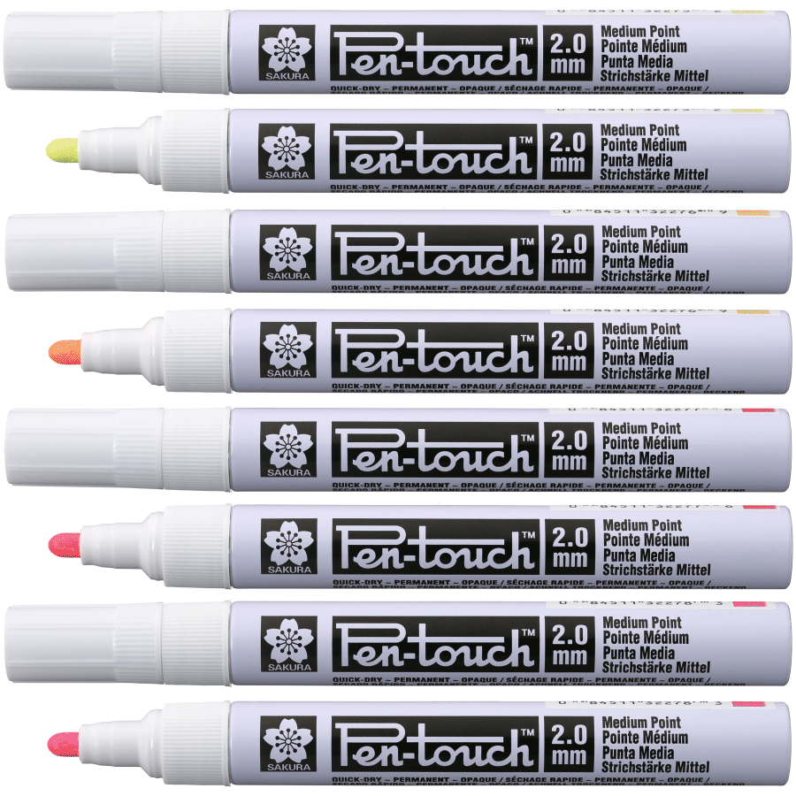 Маркер Pen-Touch флуоресцентный средний (MEDIUM) 2.0мм Sakura Киев - изображение 1