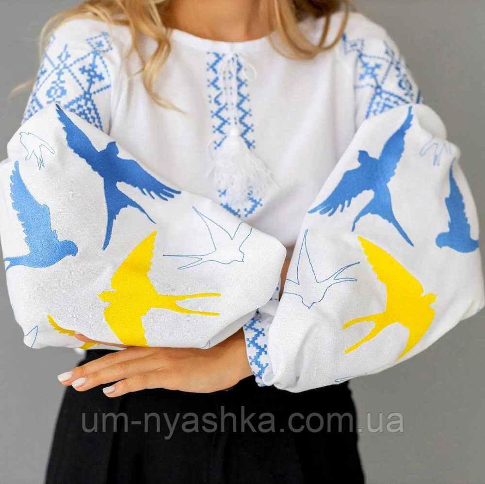 Вышиванка для девочки с ласточками Кривой Рог - изображение 1
