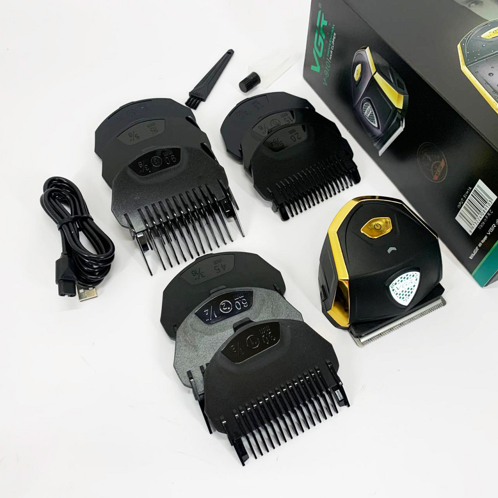 Набір машинок для стрижки VGR V-910, Машинка для стрижки волосся з мотором Машинка підстригання EB-18 Львів - фото 13