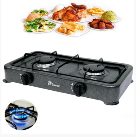 Настільна плита DOMOTEC MS-6602 2 пальники газу 0,54 кВт х 2 Бутан G30 (LPG) 6845 Одеса