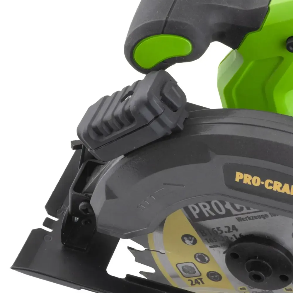 Акумуляторна циркулярна пила  Procraft 165 мм,Акумуляторна дискова пила PCA28   без АКБ та ЗУ Львів - фото 8