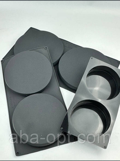 Форма силіконова на 2 вироби Ø 22 см Н 3,5 см Круг ( шт.) Одеса - фото 1