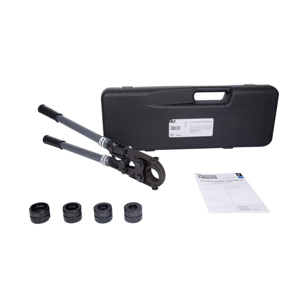 Инструмент для пресс-фитинга Thermo Alliance d16-32 ручной STD-402 Киев - изображение 7
