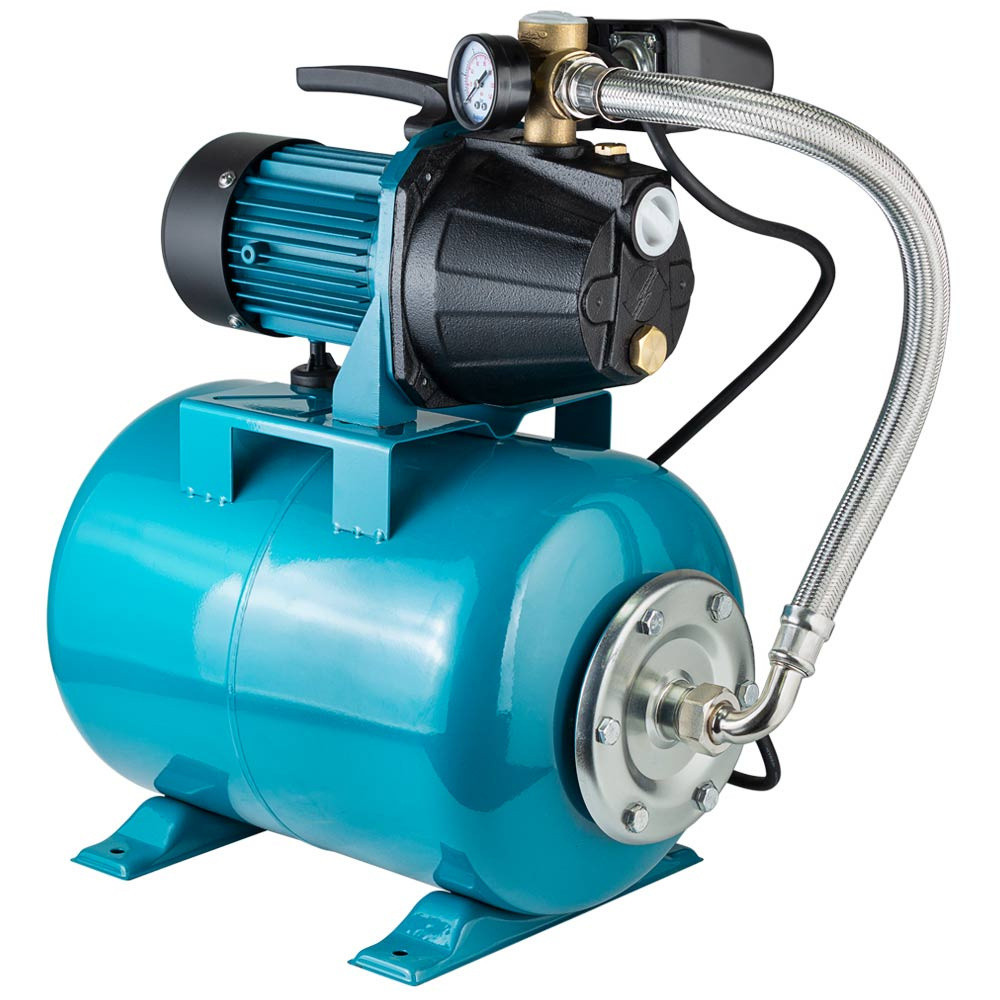 Станція 0.8кВт Hmax 38м Qmax 58л/хв (самовсмоктувальний насос) 24л AquaticaLEO EKJ-802IA5/UA (775346/24) Рівне - фото 4