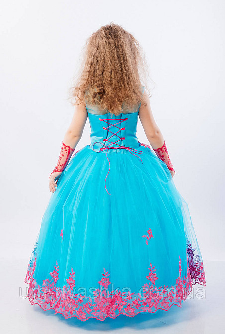 Длинное нарядное платье Кружево на 5-7 лет Кривой Рог - изображение 8