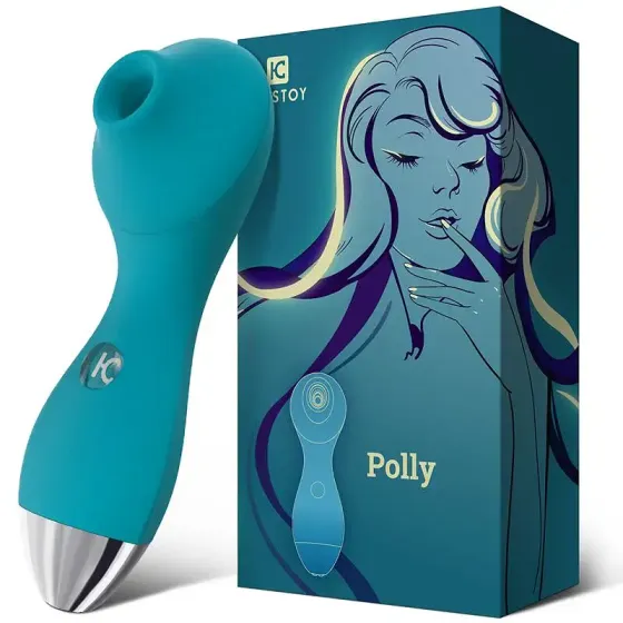 Вакуумний стимулятор KISTOY Polly Blue Львів