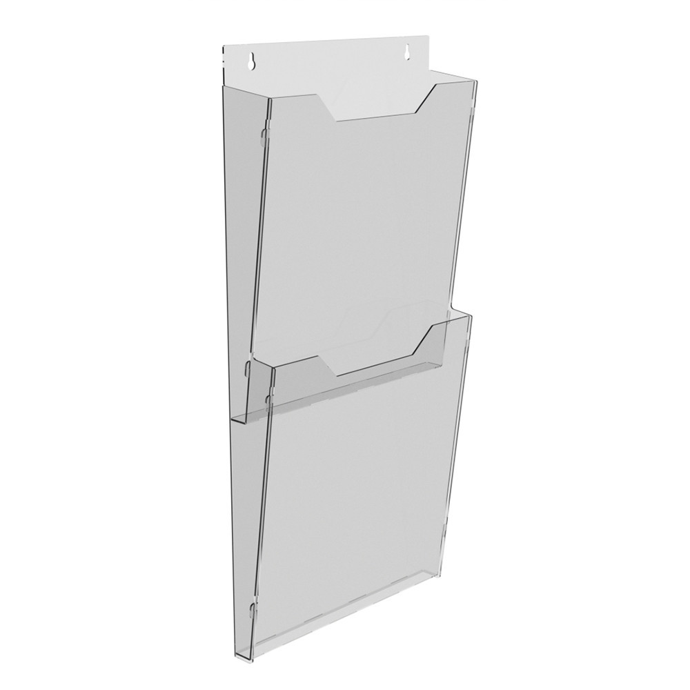 Кишеня буклетниця EKOSTAR А4 2 ярусна 214х444 Київ - фото 2