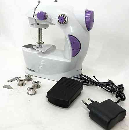 Мини-швейная машинка с автоматической намоткой нитки Digital FHSM-201, Детская ручная швейная машинка LX-96 Киев