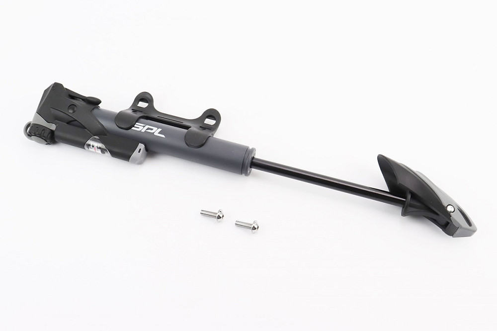 Насос пластмасовий з вузьким манометром, Т-ручкою, чорний SPM-1961P Київ - фото 2