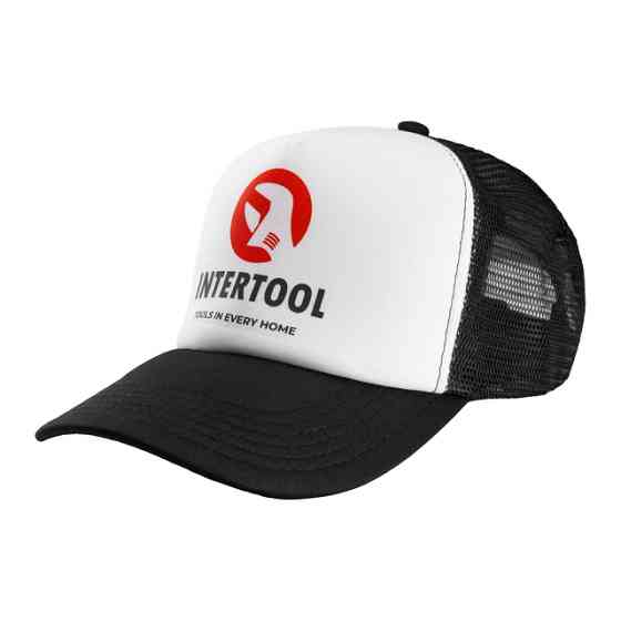 Бейсболка "INTERTOOL" (чорно/біла) Львів