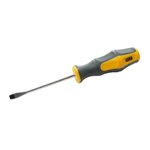 Викрутка шліцева обгумована SL5*150мм CrV СИЛА Житомир