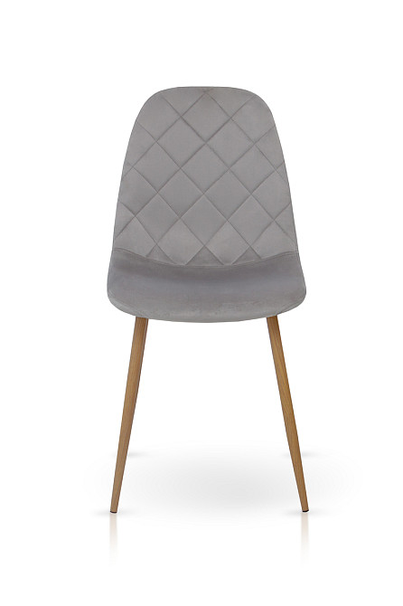 Стілець Ембер-L, термо/велюр світло-сірий Киев - изображение 3