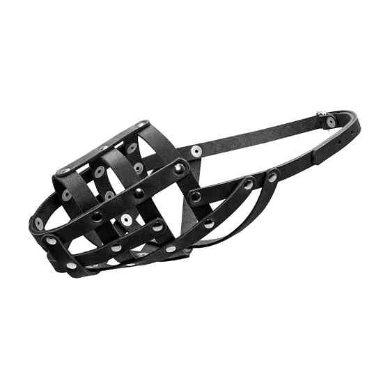 Намордник м'який №3 ( ротвейлер сучка, лабрадор) чорний Коломыя