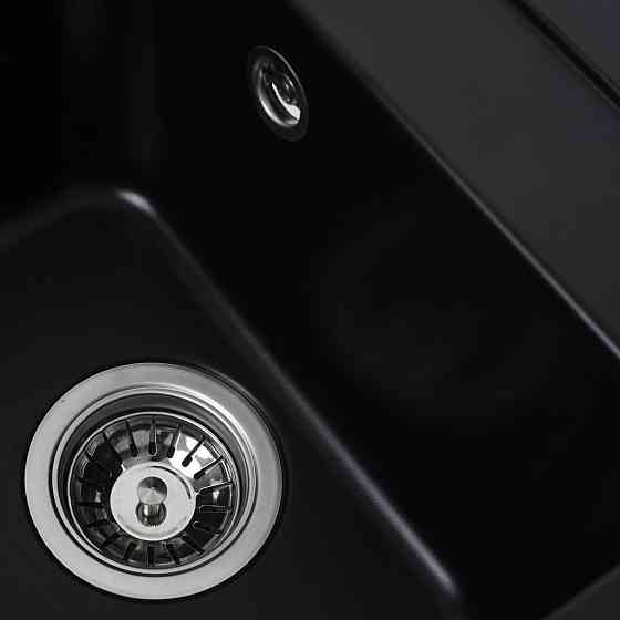 VALESO Гранітна мийка для кухні VALESO KORRADO 4050 матова Чорна Киев