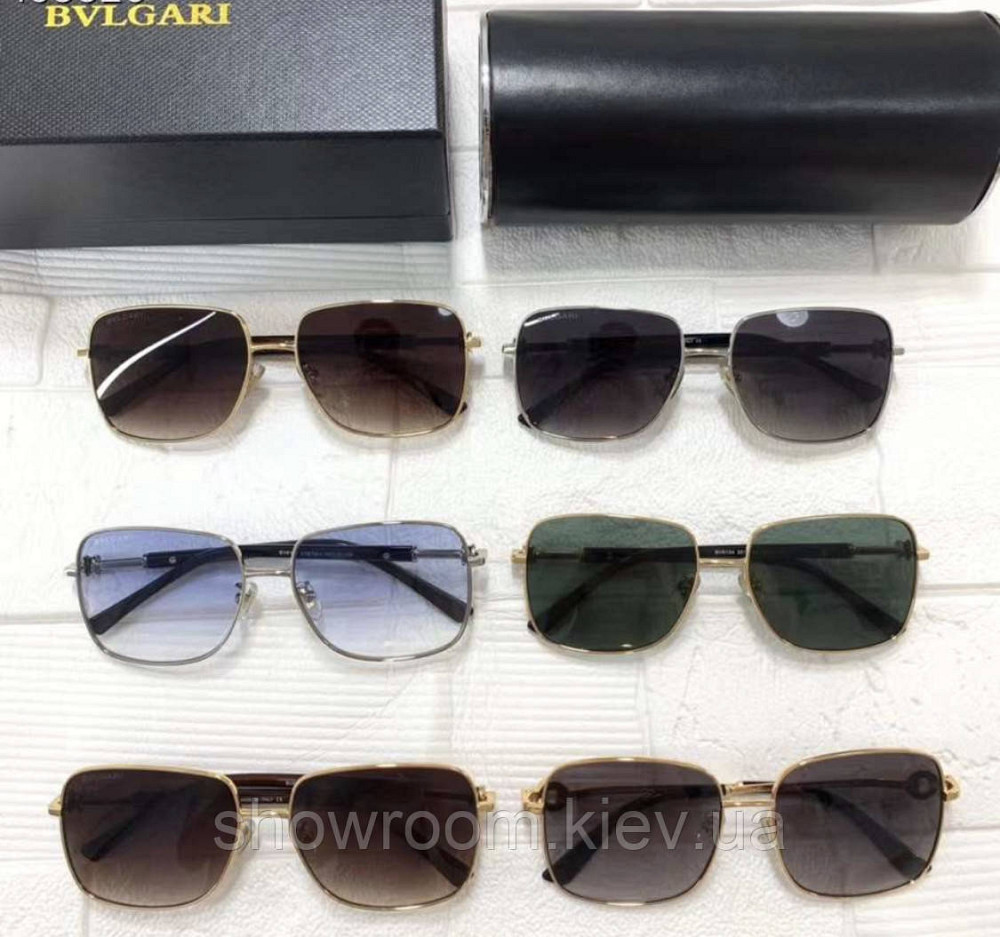 Жіночі сонцезахисні окуляри Bvlgari 6134 grey Lux Київ - фото 2