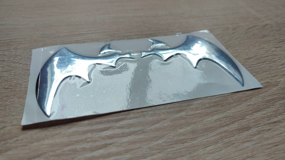 Наклейка объемная на авто-мото Крылья летучей мыши Киев - изображение 8