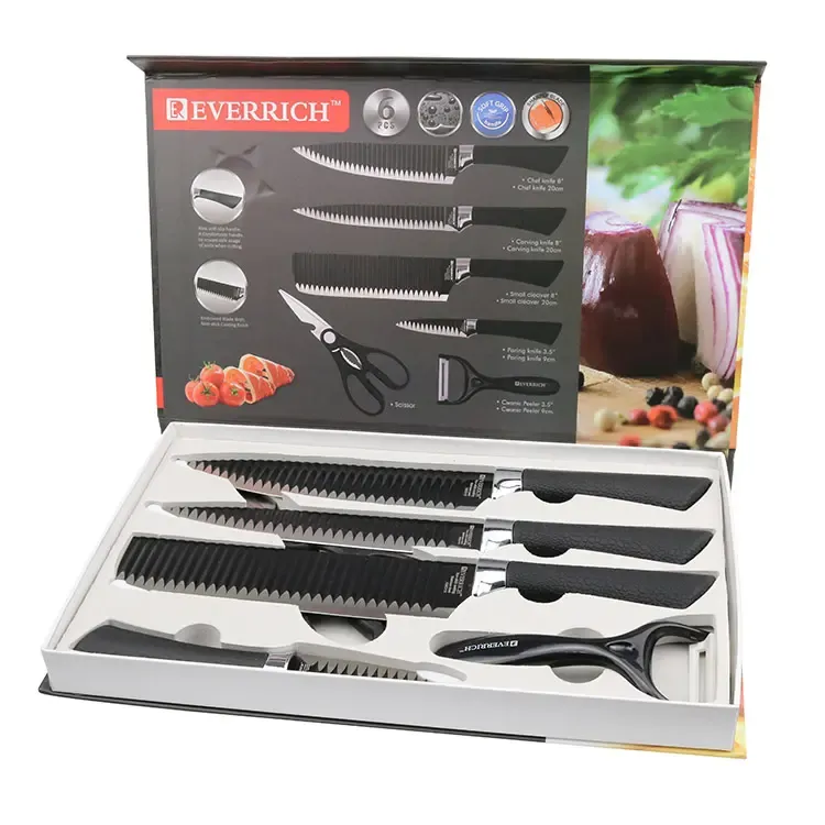 Набор кухонных ножей Knife 6 in 1 Коломия - фото 1