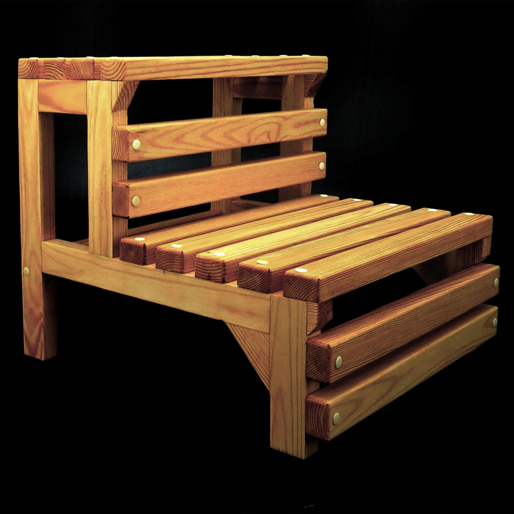 Лавка-сходинка "Трініті" сієна Миколаїв - фото 1