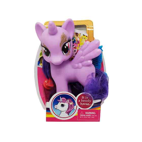 Ігрова фігурка "Єдиноріг" з крилами Bambi HR191  Фіолетовий Вінниця