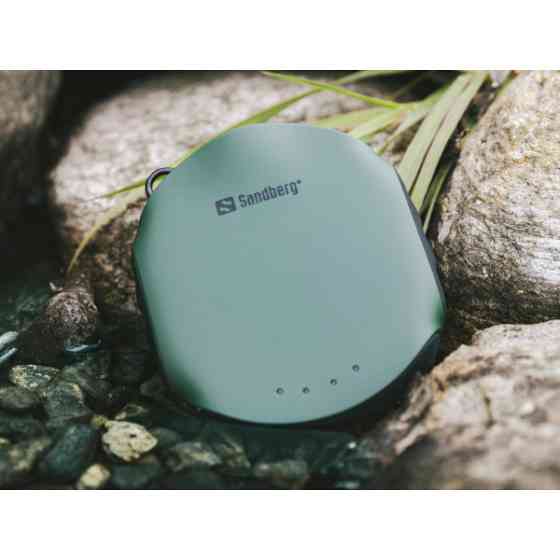 УМБ Sandberg Survivor 10000 mAh, 2xUSB, IPX6, міні-компас та ліхтарик (420-60) Киев