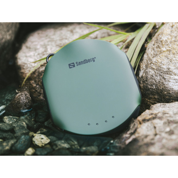 УМБ Sandberg Survivor 10000 mAh, 2xUSB, IPX6, міні-компас та ліхтарик (420-60) Киев - изображение 3