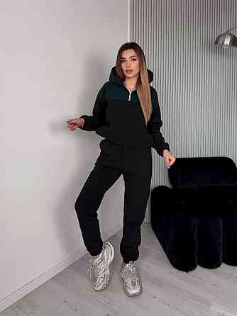 Женский теплый костюм двухцветный Одесса