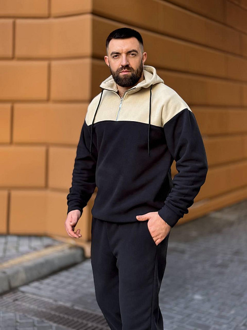 Мужской теплый костюм (двухцветный) Одесса - изображение 2