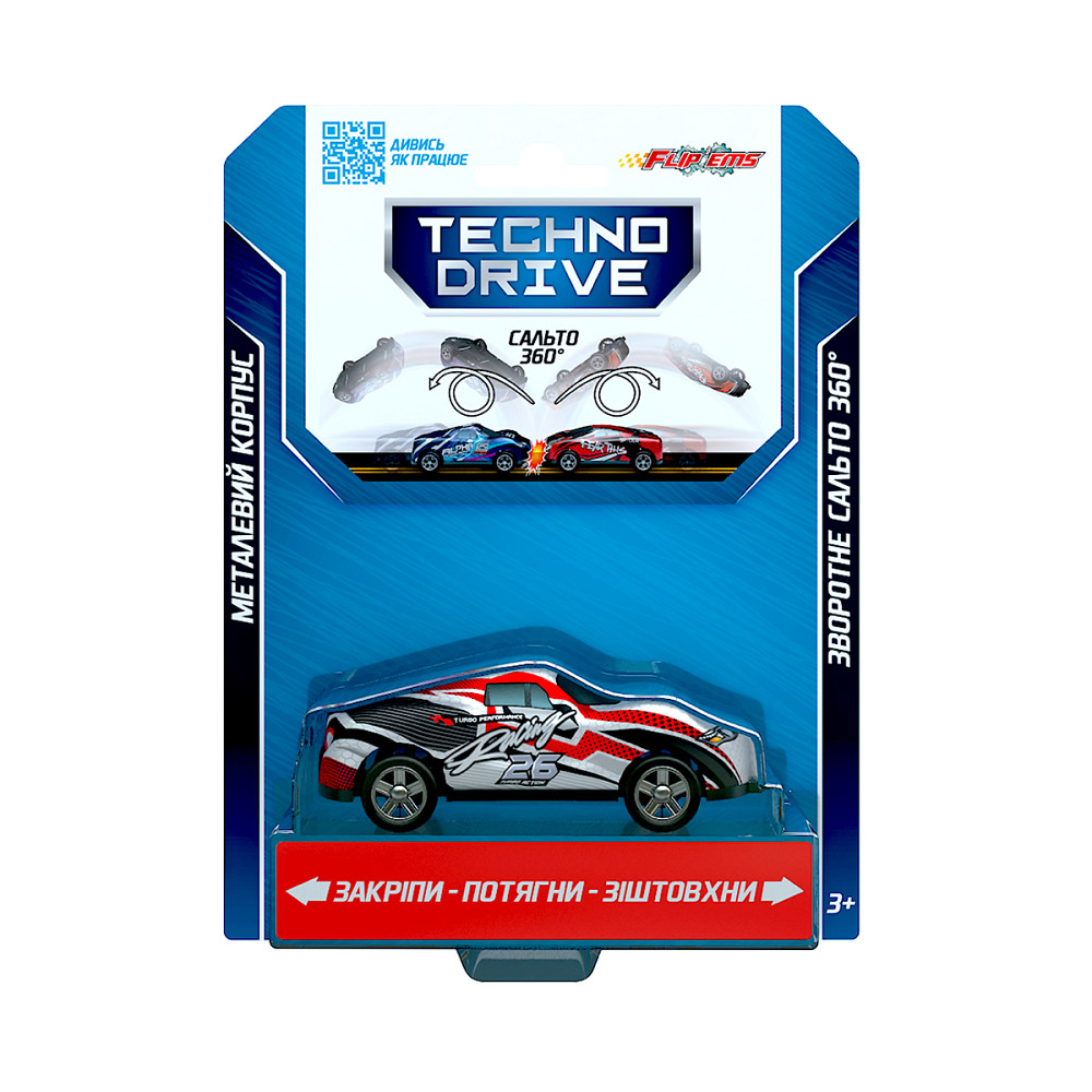 Ігрова машинка Flip'ems - Крутий переворот Дніпро - фото 1