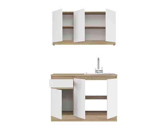 Кухня модульна Эверест Оптима набор №5 Белый 1,2 м (без столешницы) (DTM-5709) Львов