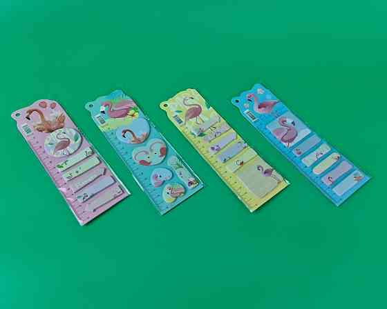 Блок для записей .проклеенный. цветной. 