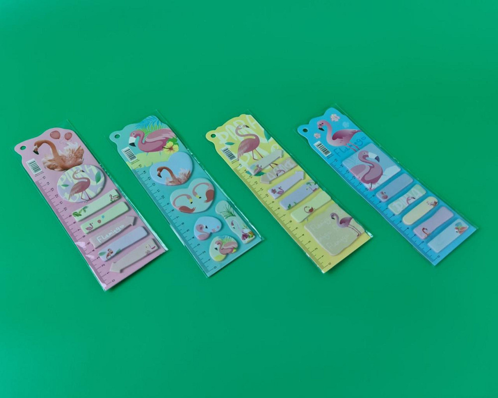 Блок для записей .проклеенный. цветной. 