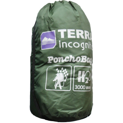 Дощовик Terra Incognita PonchoBag L/XL green (4823081502760) Вінниця - фото 2