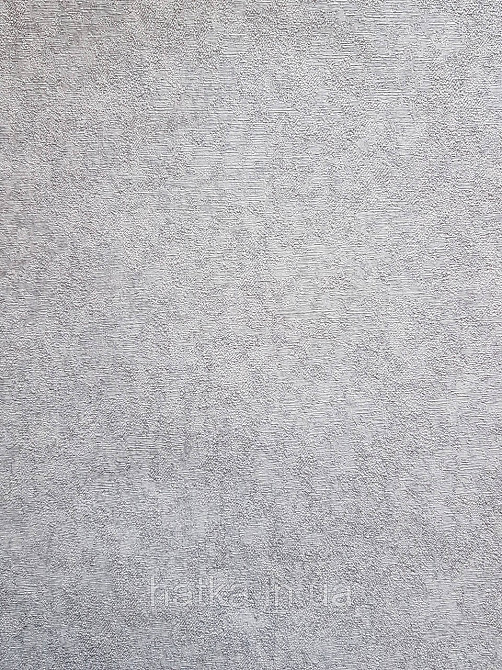 Шпалери метрові вінілові на флізеліні Sintra Structure під штукатурку сірі з глянцем 600634 Київ - фото 2