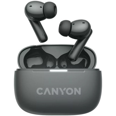 Навушники Canyon TWS-10 OnGo ANC ENC Black (CNS-TWS10BK) Вінниця - фото 1
