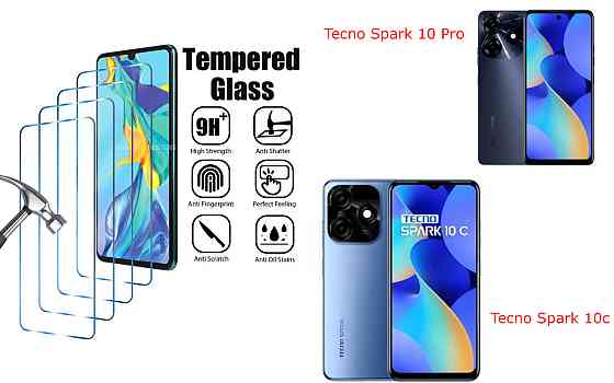 Захисне скло ArmorGlass для Tecno Spark 10 Pro (KI7), Spark 10c – стійке до подряпин та ударів Київ